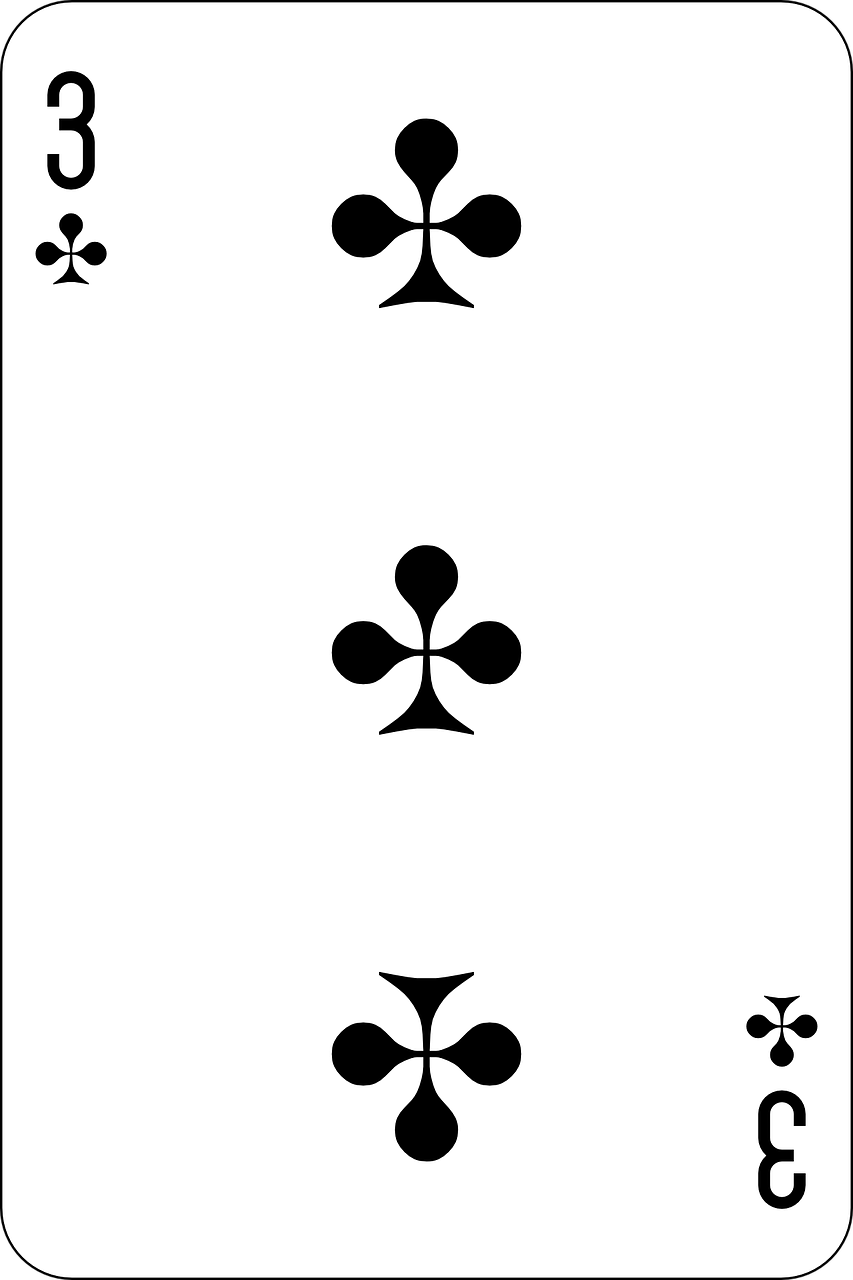 clubs, three, deck-884152.jpg